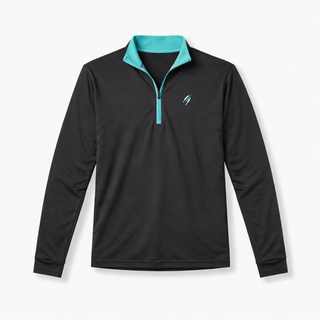 Three Fish Men's Quarter Zip