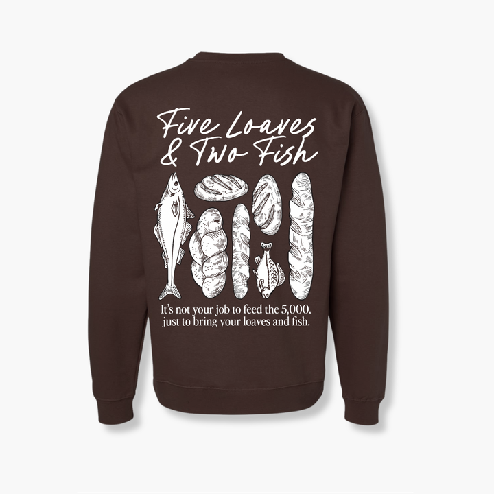 Five Loaves & Two Fish Crewneck