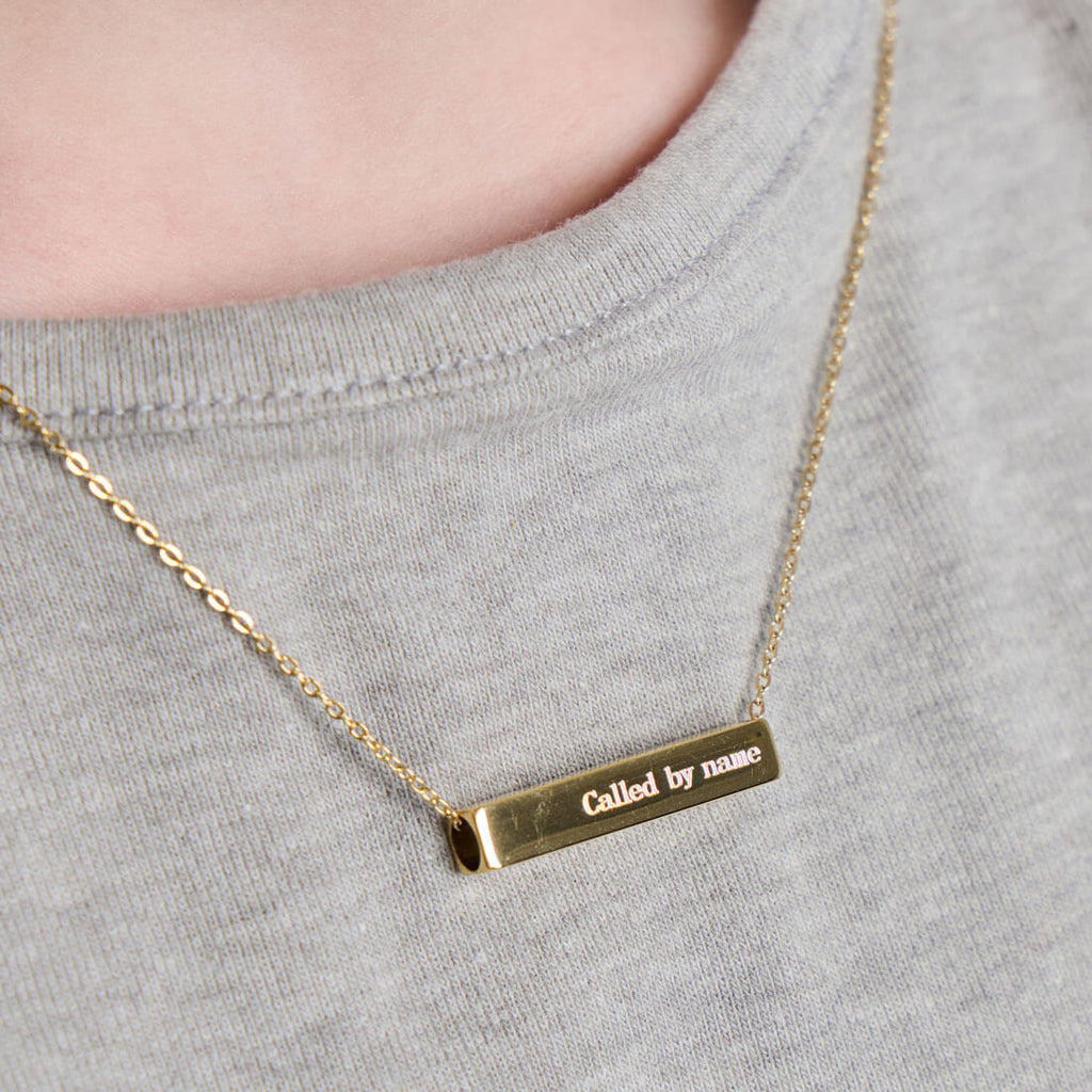 Collana a quattro facce prescelta Oro