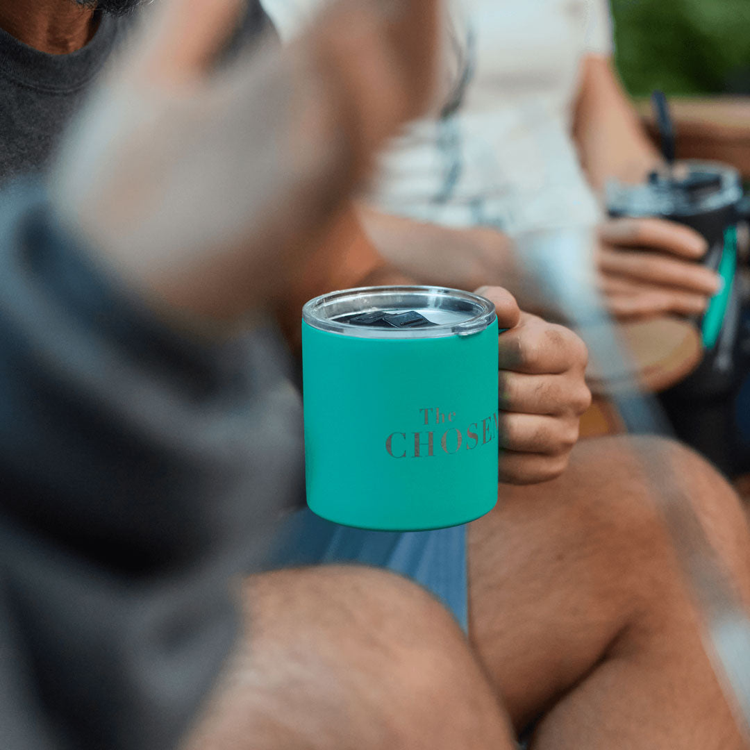 Wen aan verschillende roestvrijstalen blauwgroen 16 oz. Mok