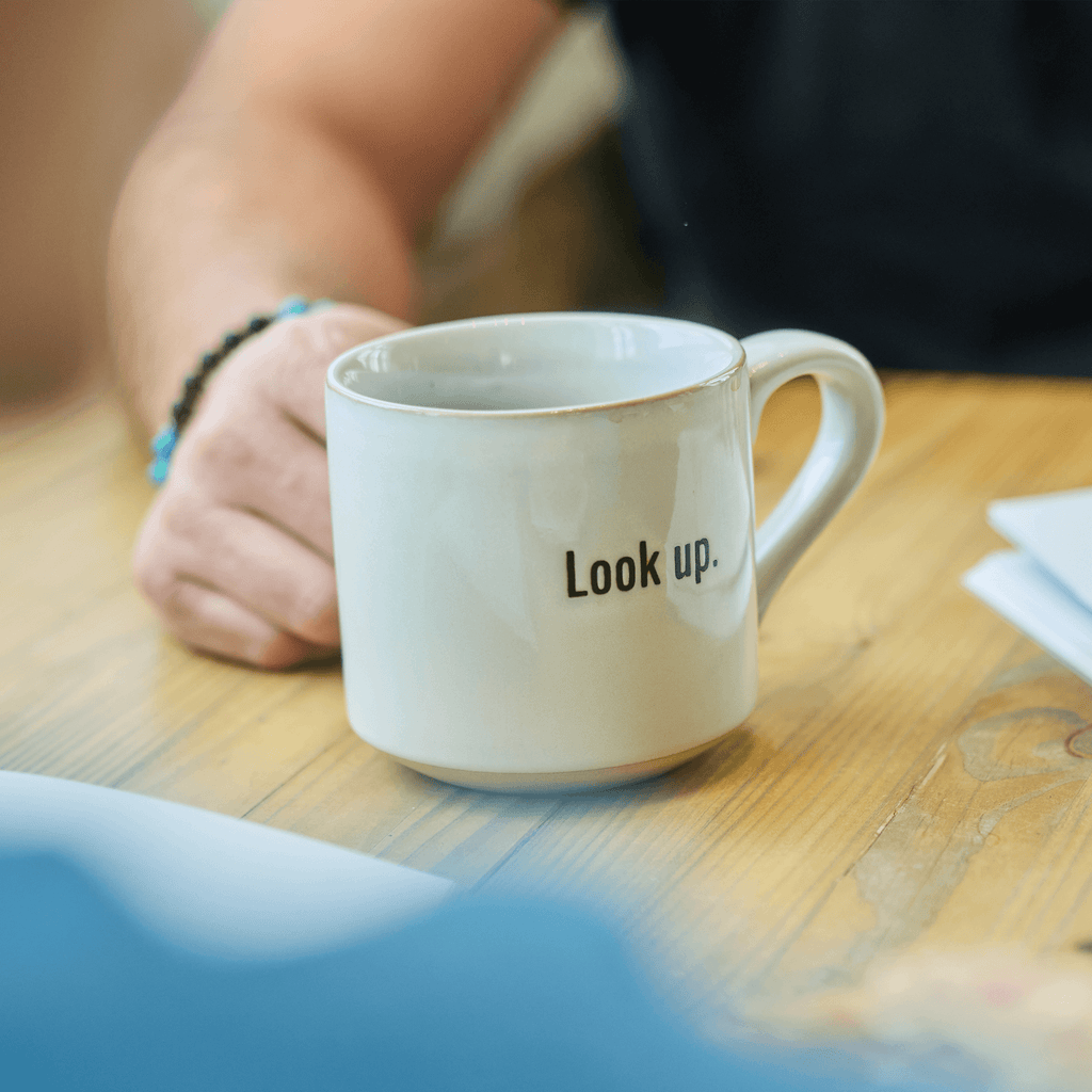 Look Up Mug