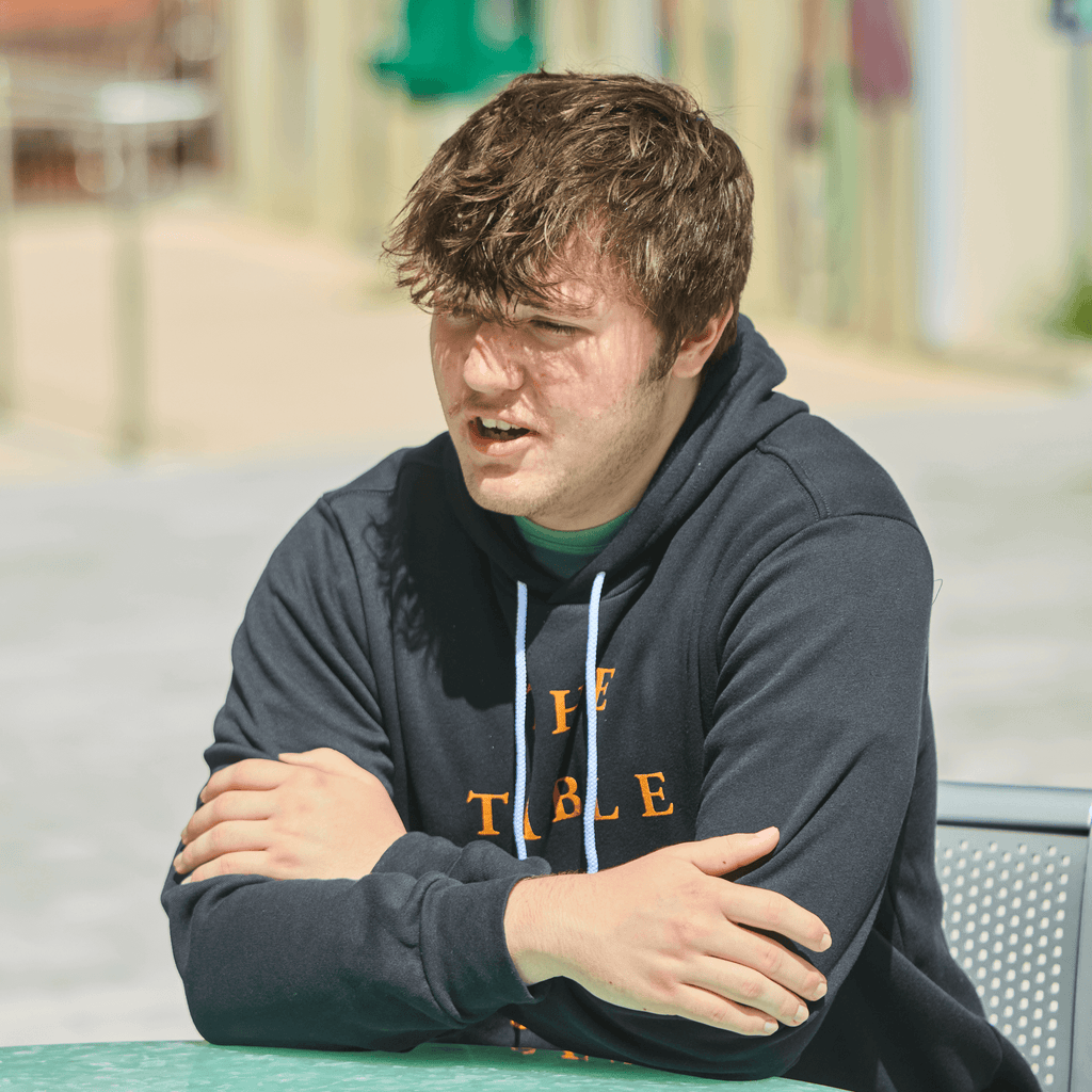 Bordet är dukat Hoodie