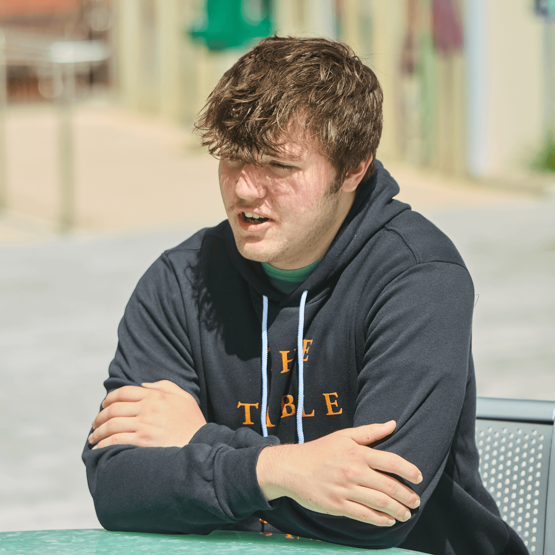 Bordet är dukat Hoodie