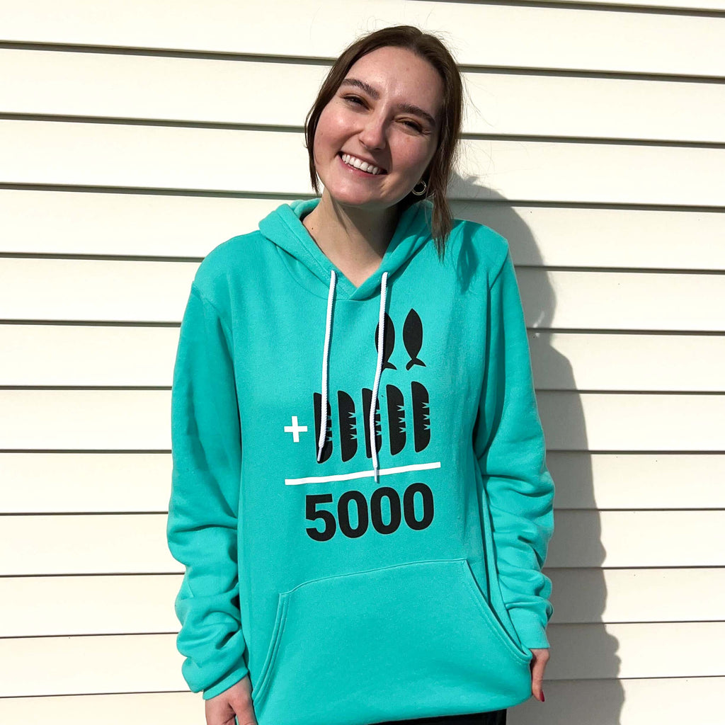 2+5=5000 Hoodie - Women