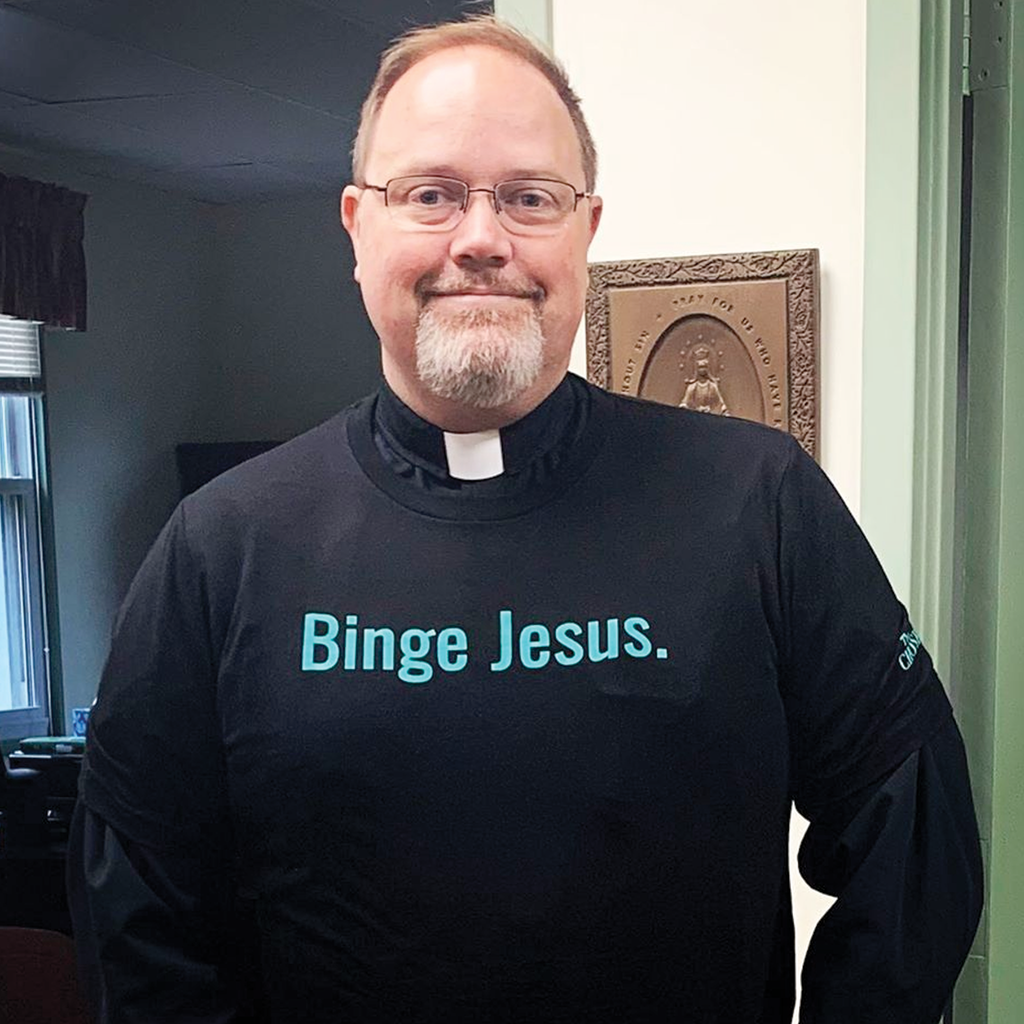 Binge Jesus T-Shirt Black
