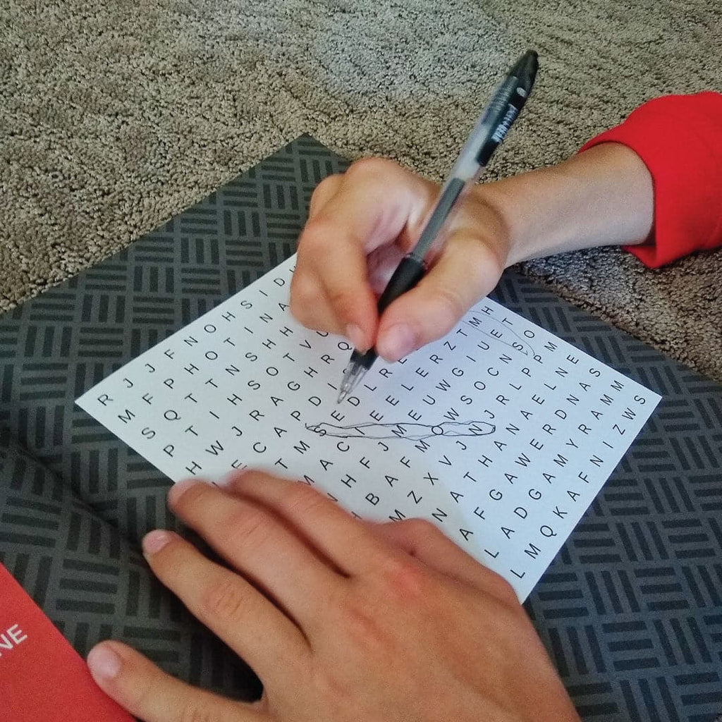 The Chosen Kids Activity Book - Season 2 writing