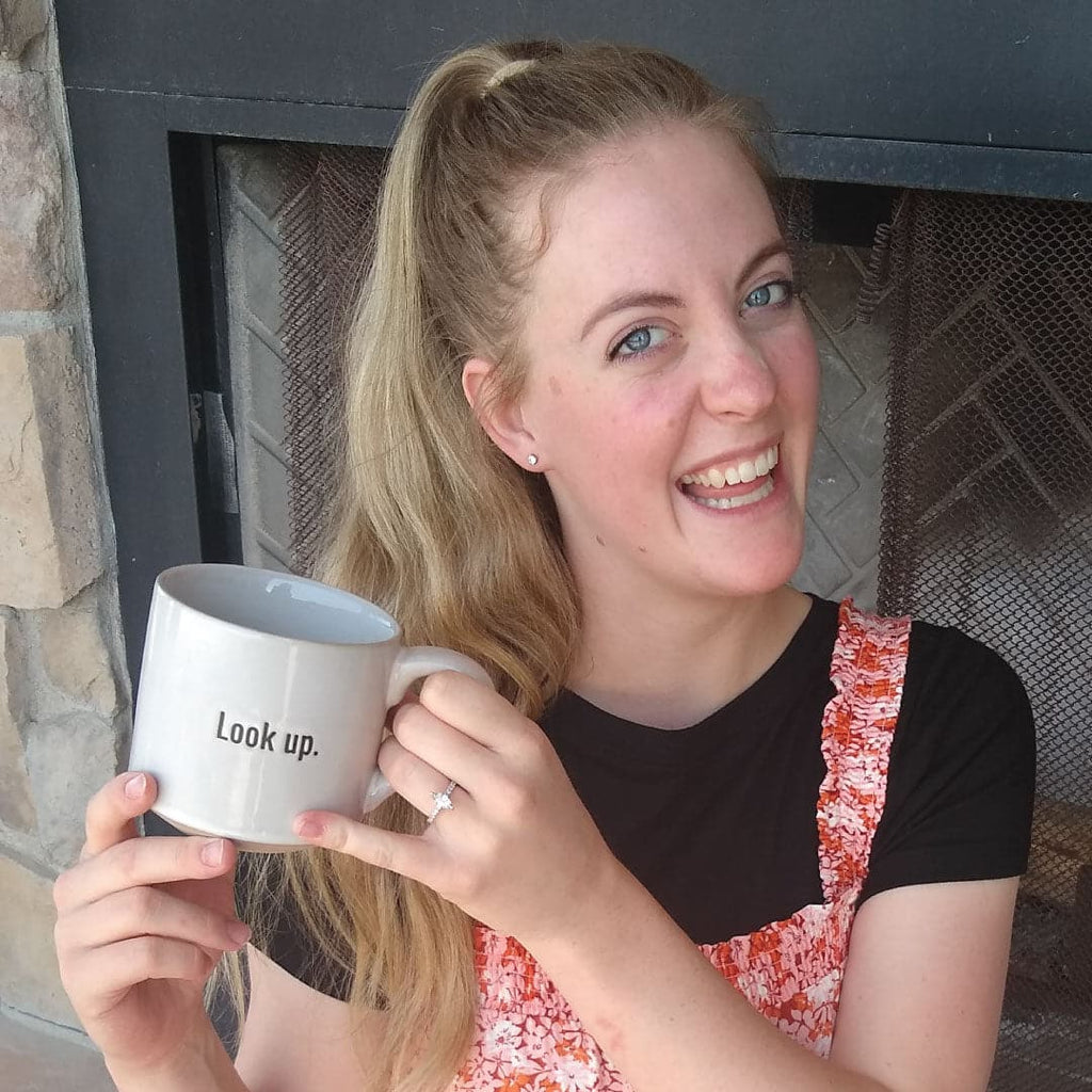 Look Up Stoneware Mug