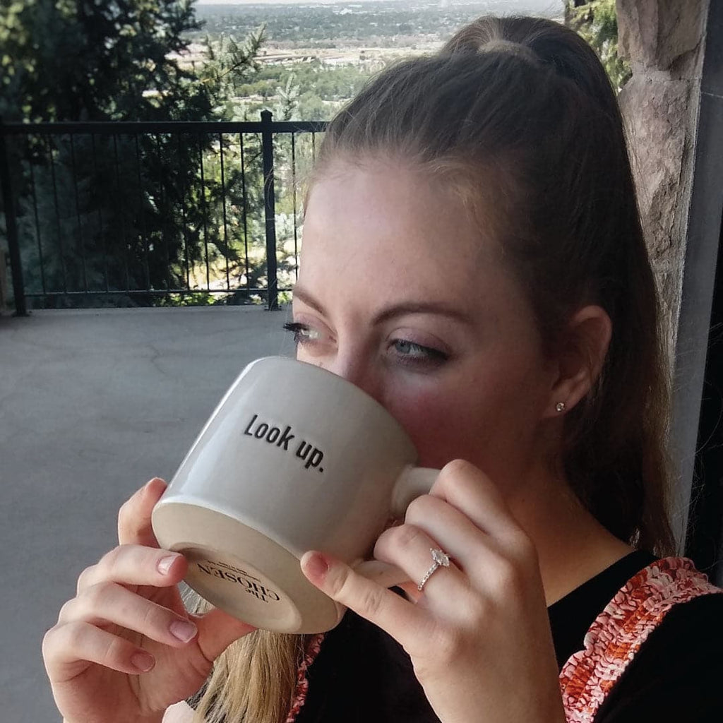 Look Up Stoneware Mug